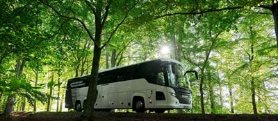 Scania Touring LBG/LNG wins Sustainable Bus Award 2025