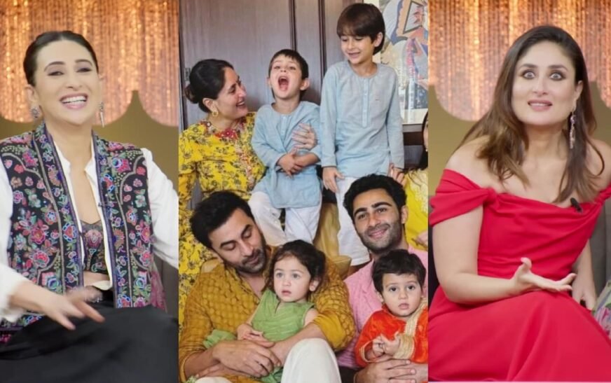 Karisma reveals similarity between Taimur, Raha and herself; calls Ranbir and Kareena the biggest industry insiders