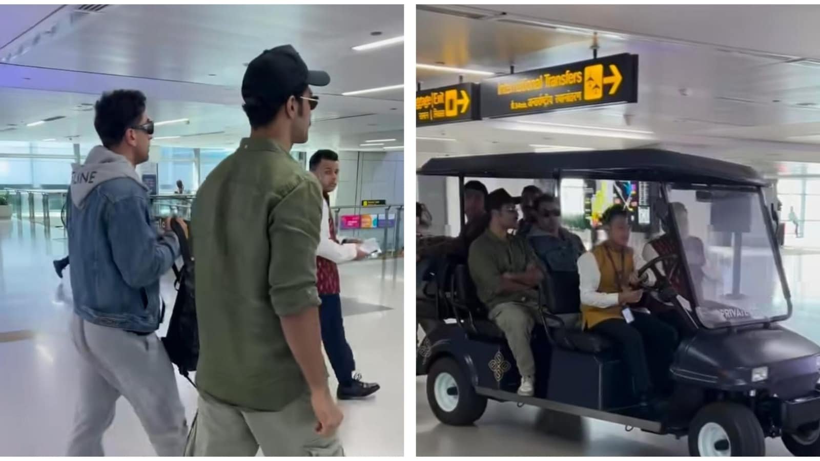 Ranbir Kapoor, Vicky Kaushal are new airport buddies as they leave for Love and War shoot without Alia Bhatt | Bollywood