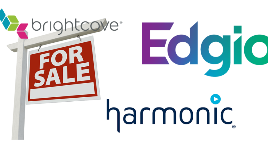 Brightcove Sold for $233m, Akamai Swoops in for Edgio, and Harmonic Raises For Sale Sign