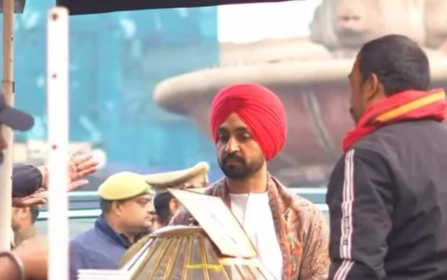 Dil-Luminati India Tour: Diljit Dosanjh explores Lucknow market before his performance. Watch