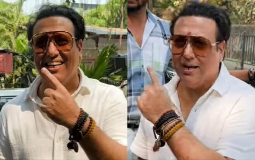 Govinda walks into polling booth with a slight limp, shares health update a month after bullet injury | Bollywood