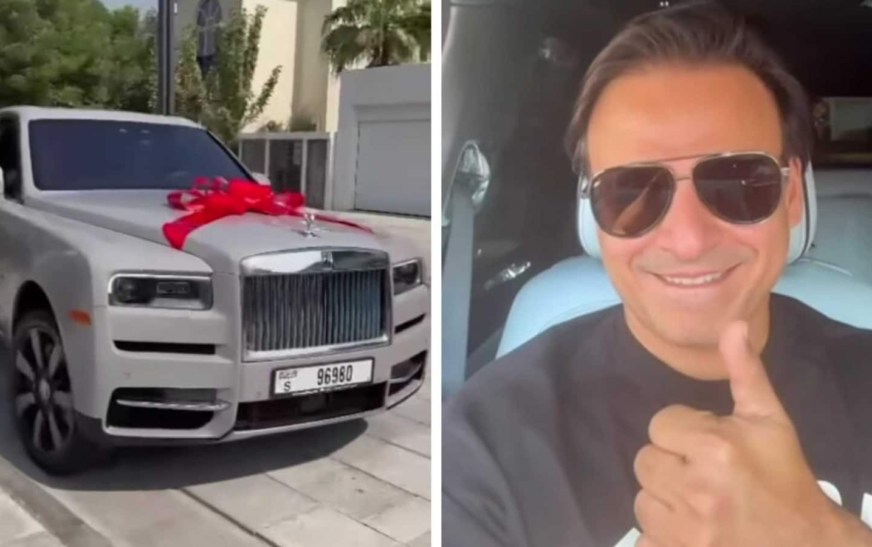 Vivek Oberoi buys swanky Rolls Royce Cullinan worth ₹12 cr, internet melts as he hands keys to dad Suresh Oberoi. Watch | Bollywood