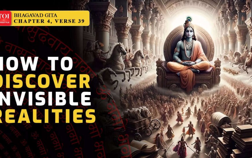 Control Your Senses, Gain Knowledge, Attain Peace: Bhagavad Gita, Chapter 4.39