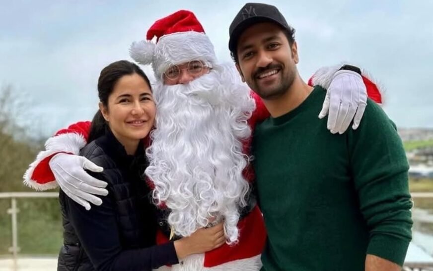 Vicky Kaushal, Katrina Kaif’s cosy Christmas celebration with family and Santa Claus was all things love | Bollywood