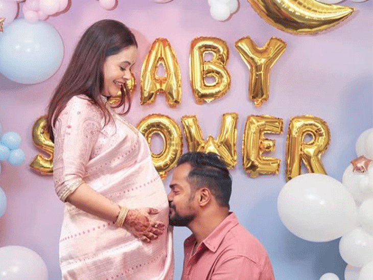 bigg boss 13 star devoleena bhattacharjee and husband blessed with a baby boy | गोपी बहू फेम देवोलीना भट्टाचार्जी बनीं मां: एक्ट्रेस ने बेबी बॉय को दिया जन्म, बोलीं- हमारा नन्हा फरिश्ता आ गया है