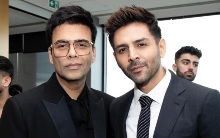 Karan Johar ends feud with Kartik Aaryan, confirms new romantic comedy with him. Watch announcement | Bollywood