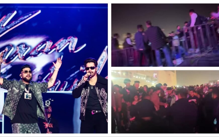 Fans exchange blows, launch cans at each other in VIP lounge of Karan Aujla’s concert in Gurugram. Watch videos