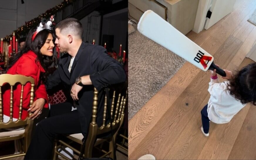 Malti Marie is busy with cricket as Priyanka Chopra and Nick Jonas begin Christmas celebrations at LA home. See pics | Bollywood