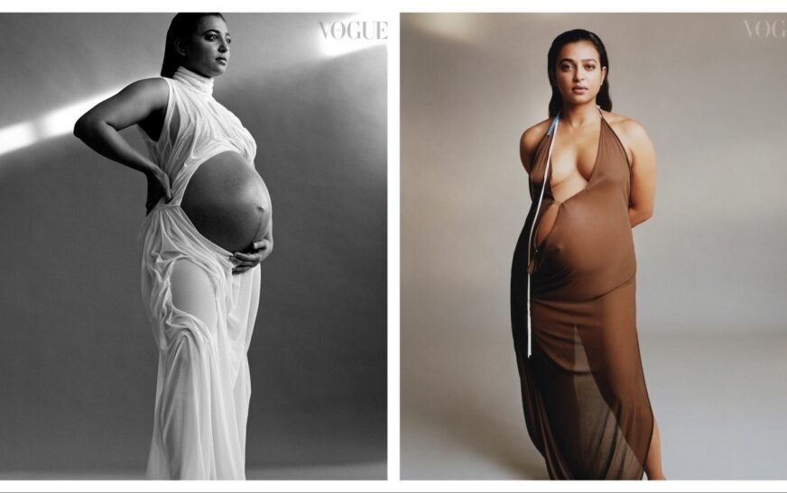 Radhika Apte bared baby bump for photoshoot a week before delivery, admits struggling with weight gain | Bollywood