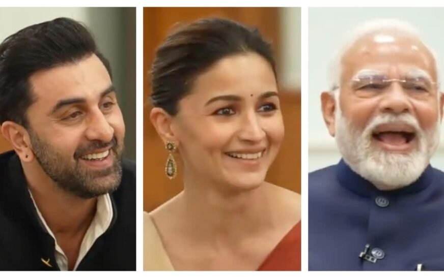 Ranbir Kapoor says ‘family ki hawa tight thi’ before meeting PM Modi; watch how he made them all crack up with his jokes | Bollywood