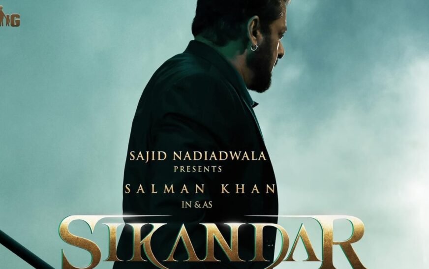 Sikandar poster: Salman Khan takes on a deadly avatar, teaser out tomorrow | Bollywood