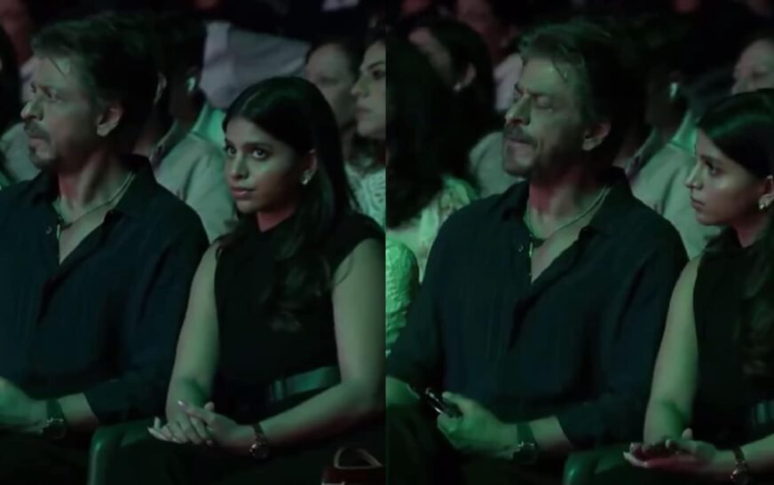 Shah Rukh & Suhana sing along to Levitating X Woh Ladki Jo at AbRam’s annual day; actor gets emotional on Swades act