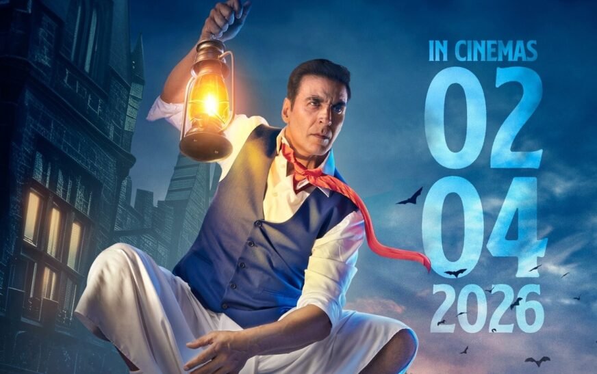 Akshay Kumar shares a new poster of Bhooth Bangla as shooting begins, film to release in 2026 | Bollywood