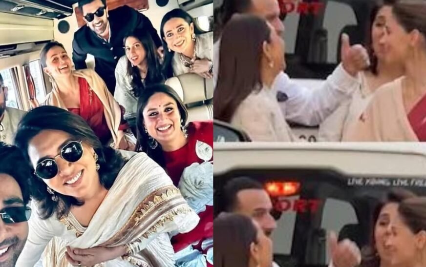 Alia Bhatt teases Saif Ali Khan, Karisma Kapoor with the ABCD song before meeting PM Modi; Watch