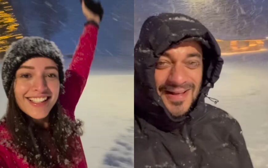 Triptii Dimri enjoys Finland snowfall with rumoured boyfriend Sam Merchant