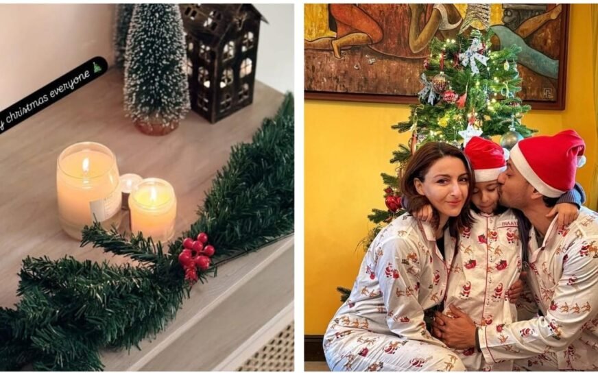 Bollywood’s Christmas 2024: Parineeti Chopra wishes fans, Soha Ali Khan unboxes gifts with daughter Inaaya. See pics | Bollywood