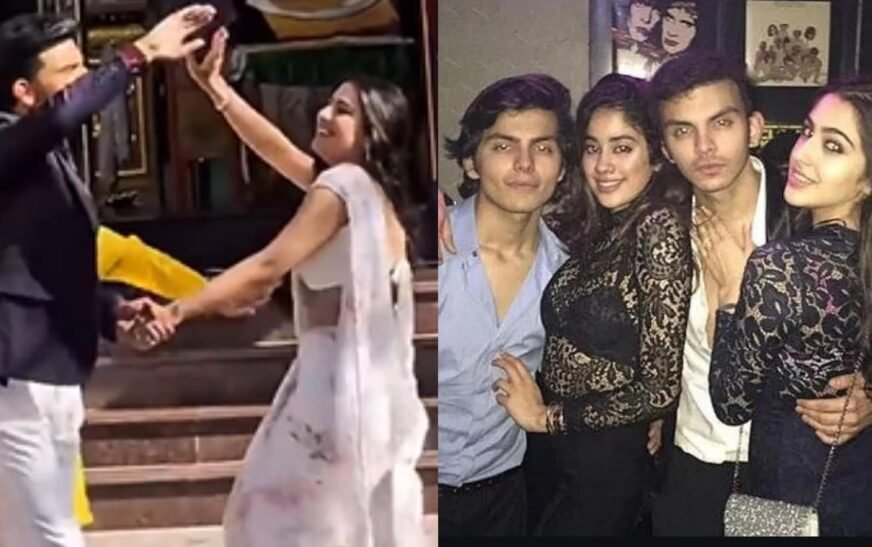 Sara Ali Khan and Veer Pahariya dance together in BTS video, fans speculate ‘Jahnvi and Sara will be jethani-devrani’