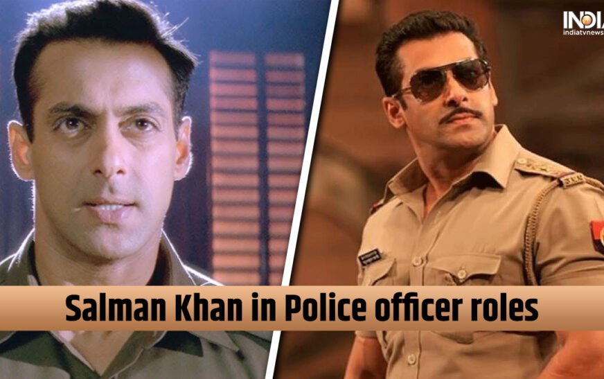 5 times when Salman Khan played a police officer on screen