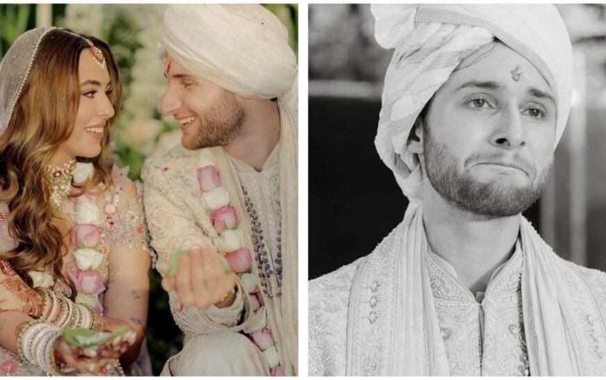 Aaliyah Kashyap, Shane Gregoire share dreamy wedding pictures; groom tears up as bride walks down the aisle | Bollywood