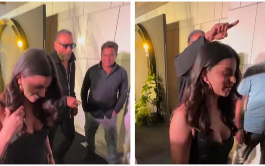 Jackie Shroff turns protective uncle for Shah Rukh Khan’s daughter Suhana Khan, tells paps not to flash lights. Watch | Bollywood