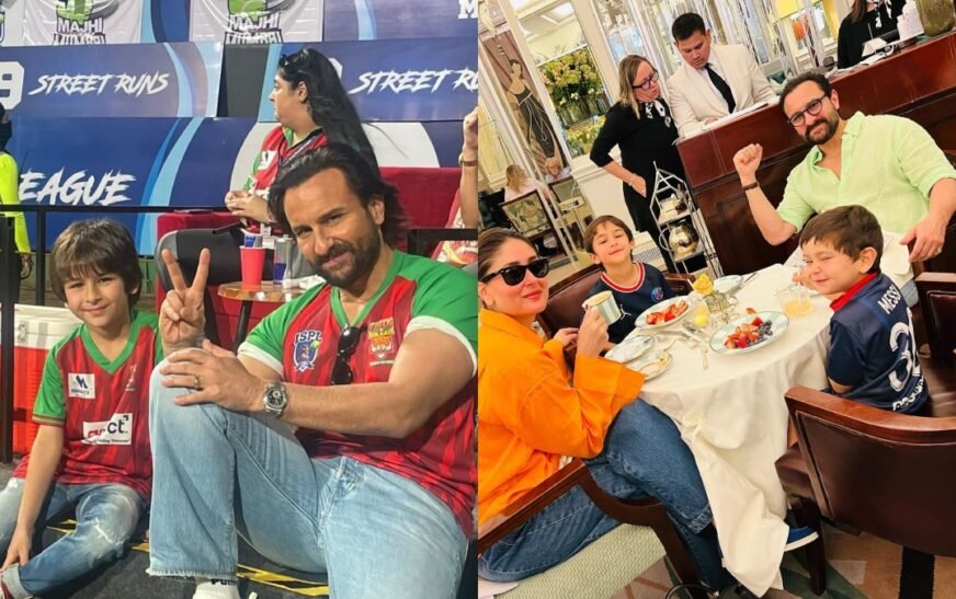 Kareena Kapoor, Saif Ali Khan celebrate Taimur’s birthday with sporty-themed bash – India TV