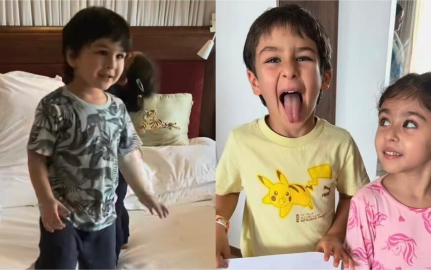 Soha Ali Khan shares glimpse of Inaaya’s bond with Taimur, their ‘cute’ journey as cousins on his birthday. Watch | Bollywood