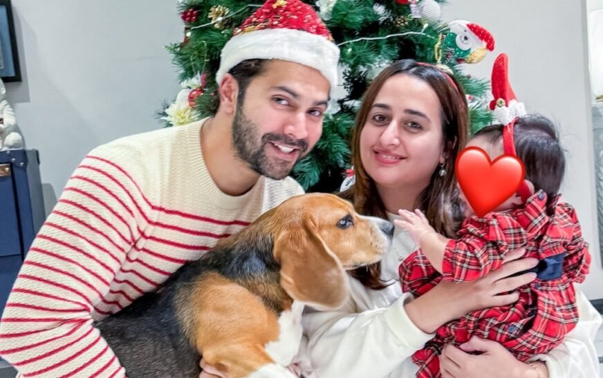 Varun Dhawan finally drops first family photo with wife Natasha and daughter Lara