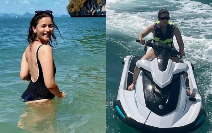 Alia Bhatt stuns in a bikini, rides jet ski in new photo dump from her Thailand vacation | Bollywood