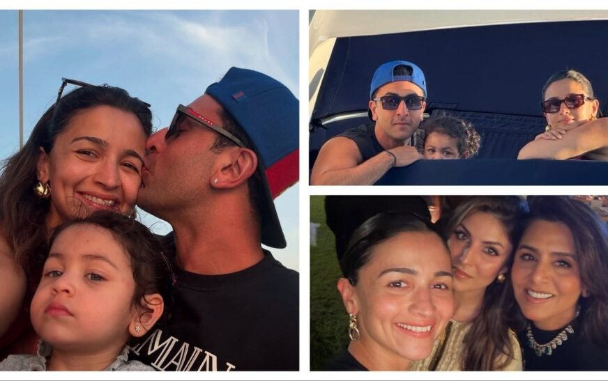Ranbir Kapoor kisses Alia Bhatt as they enjoy New Year getaway with Raha in Thailand. See pics | Bollywood