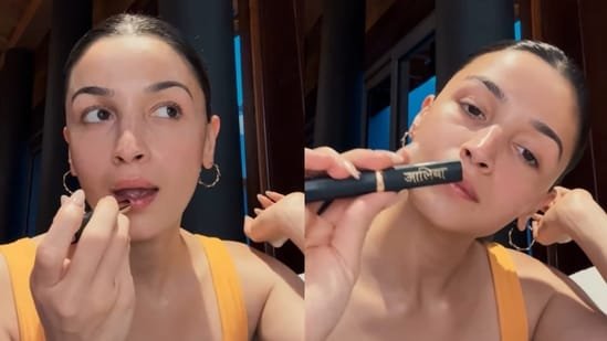 Alia Bhatt ‘normally’ applies lipstick in a Get Ready With Me video; fans call her ‘India’s Hailey Bieber’