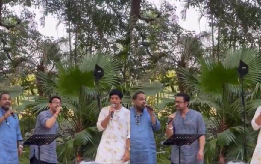 Aamir Khan, Farhan Akhtar, Shankar Mahadevan sing Dil Chahta Hai song, fans call it ‘sheer nostalgia’. Watch | Bollywood