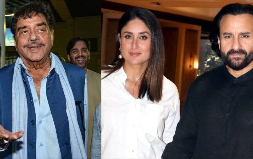 Shatrughan Sinha reacts to knife attack on Saif Ali Khan, shares his AI pic from hospital with Kareena Kapoor. See post | Bollywood