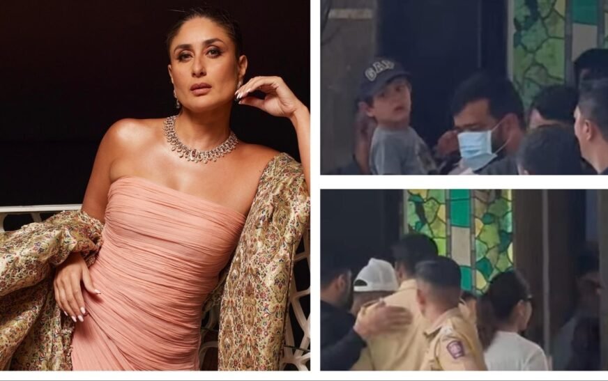 Kareena Kapoor brings sons Taimur, Jeh to meet Saif Ali Khan in hospital. Watch | Bollywood