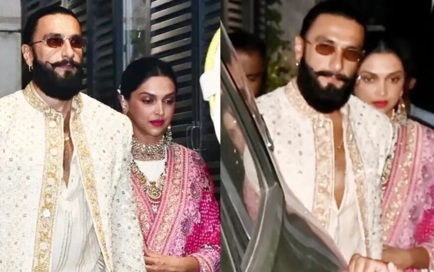 Deepika Padukone-Ranveer Singh look straight out of a Bhansali film at cousin’s wedding; fans credit Dua for the glow
