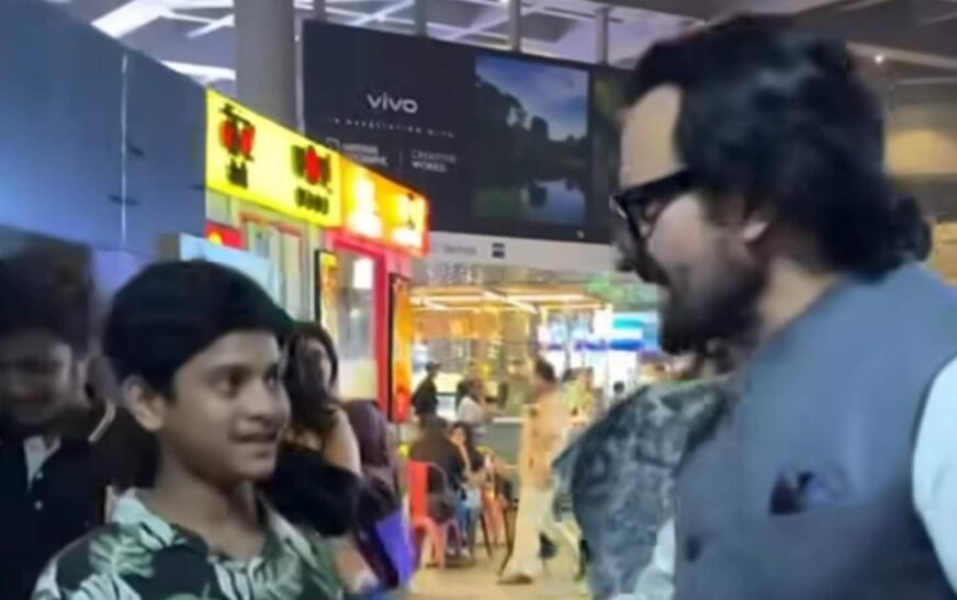 Saif Ali Khan, Sara left impressed with a young fan’s impromptu beatboxing skills. Watch | Bollywood