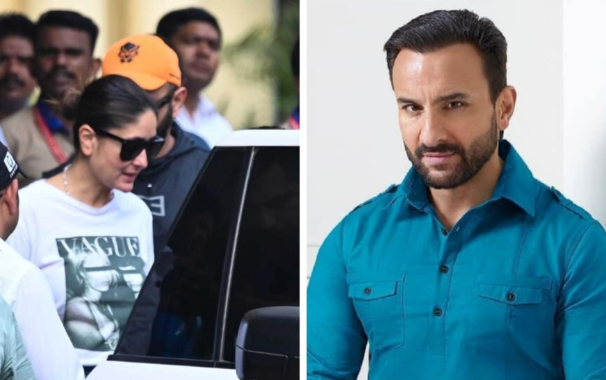 Saif Ali Khan discharged from Lilavati Hospital 5 days after stabbing incident, heads back home with wife Kareena Kapoor | Bollywood