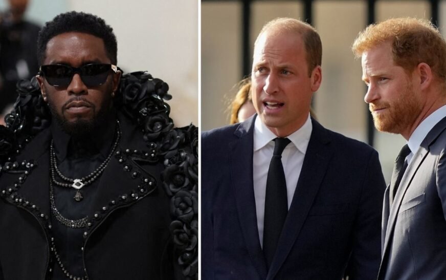 Diddy was ‘obsessed with Prince Harry and Prince William,’ made ‘more than 10’ attempts to bring them to his parties