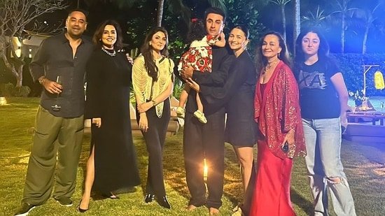 Bollywood News Live Today January 1, 2025 : Ranbir Kapoor runs to give Alia Bhatt a hug, snuggles with Raha as they welcome New Year with Neetu Kapoor, Soni Razdan