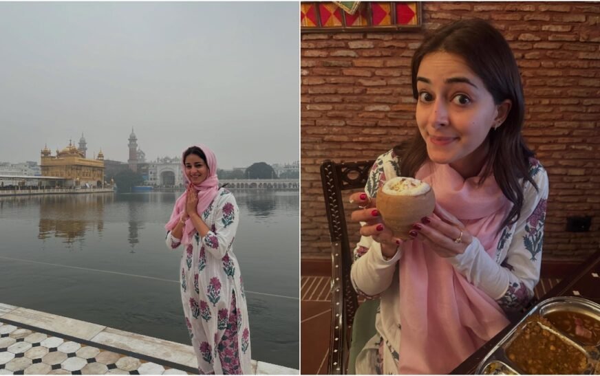 Ananya Panday seeks blessings at Golden Temple, enjoys Amritsar’s local cuisine with family – India TV