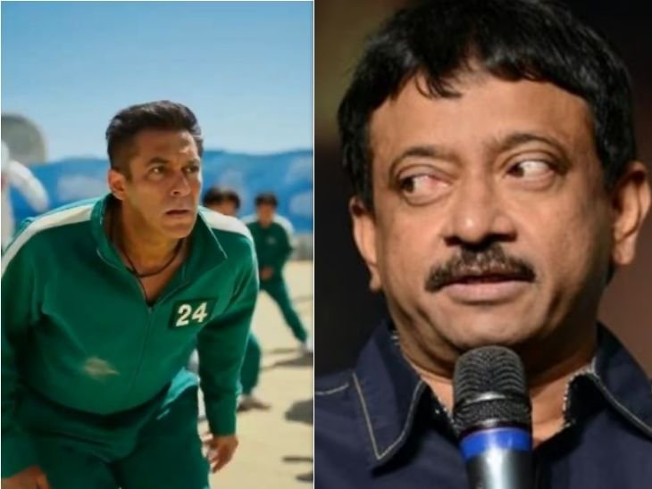 Ram Gopal Varma made an objectionable post on A-listers | रामगोपाल वर्मा ने ए-लिस्टर्स पर की आपत्तिजनक पोस्ट: AI जनरेटेड वीडियो में एक्स के साथ दिखे सेलेब्स, सलमान के साथ दिखाया गया काला हिरण