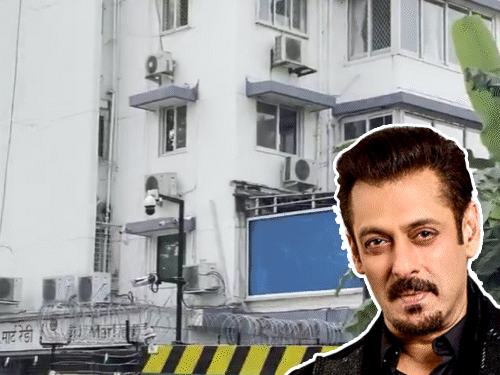 Salman Khan Security Update; Galaxy Apartment Balxony | Lawrence | सलमान के घर बुलेट प्रूफ दीवार बनाई गई: हाई रेजोल्यूशन कैमरे भी लगाए; पिछले साल अप्रैल में लॉरेंस गैंग ने फायरिंग की थी