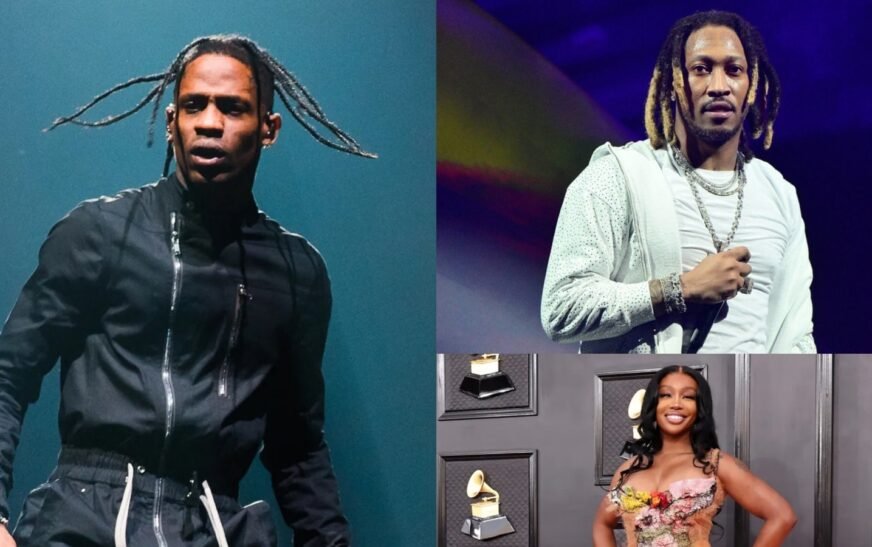 Travis Scott, SZA, and Future sued by Roc Nation’s songwriter over alleged copyright theft in Telekinesis