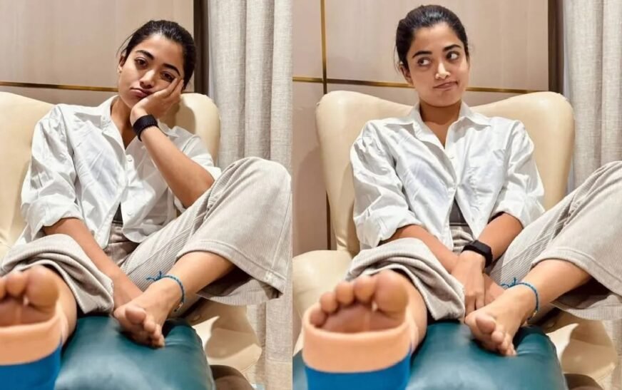 Pushpa 2 actor Rashmika Mandanna shares health update after being injured in gym