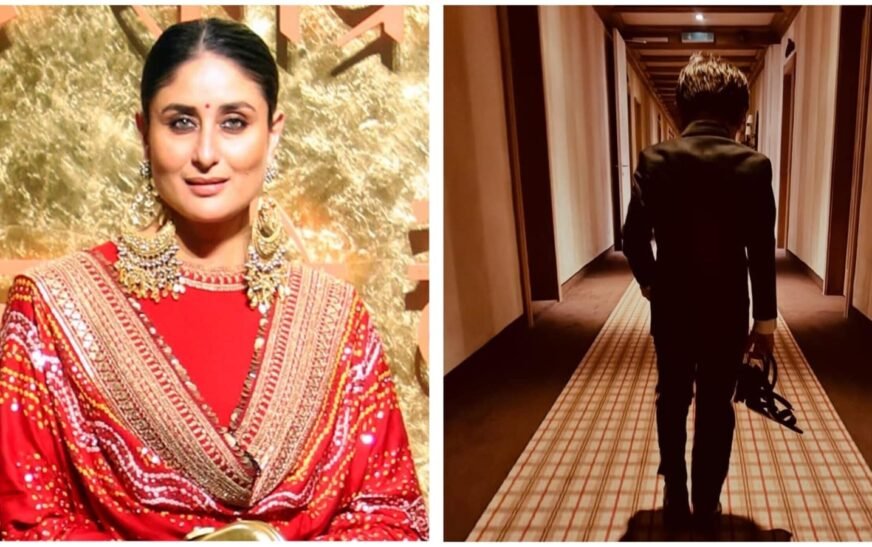 Taimur does ‘maa ki seva’ by carrying mom Kareena Kapoor’s heels. See pics | Bollywood