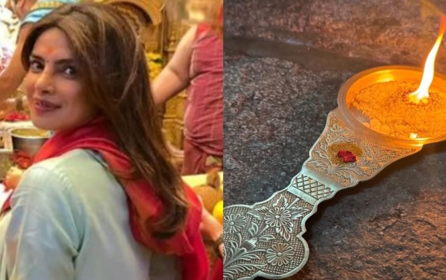 Priyanka Chopra shares glimpses of early morning temple visit in Hyderabad, fuels rumours about signing Rajamouli’s next | Bollywood