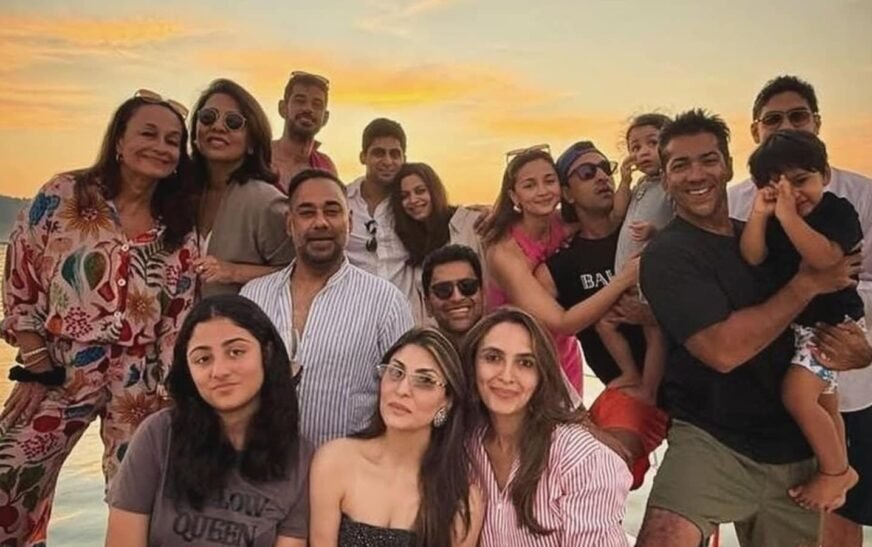 Raha Kapoor holds on to dad Ranbir Kapoor, steals the spotlight in maasi Shaheen Bhatt’s New Year vacation pics | Bollywood