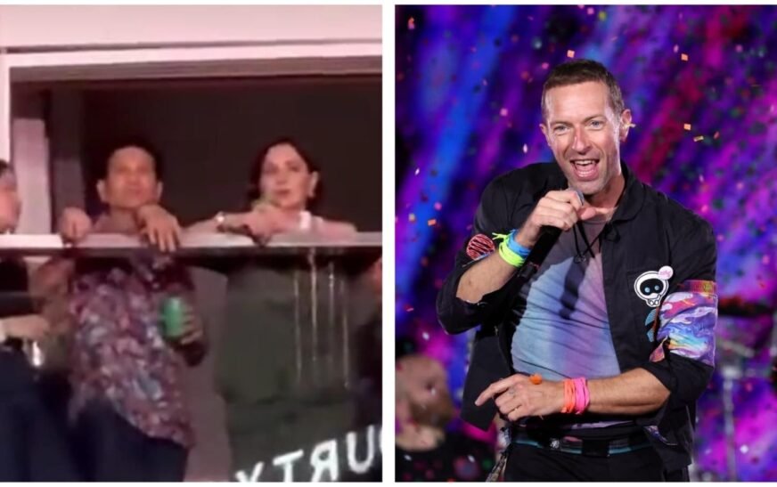 Sachin Tendulkar spotted at Coldplay concert with Anjali and Sara in Mumbai. Watch