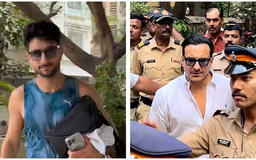 Ibrahim Ali Khan ignores paparazzi question on dad Saif Ali Khan’s health after stabbing incident | Bollywood