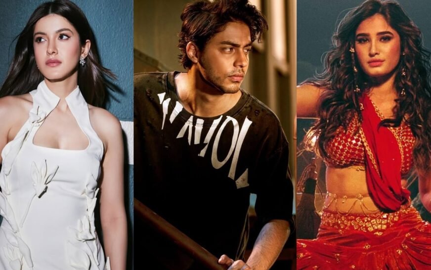 From Shanaya Kapoor, Aryan Khan to Rasha Thadani: 7 star kids who are all set to make their Bollywood debut in 2025
